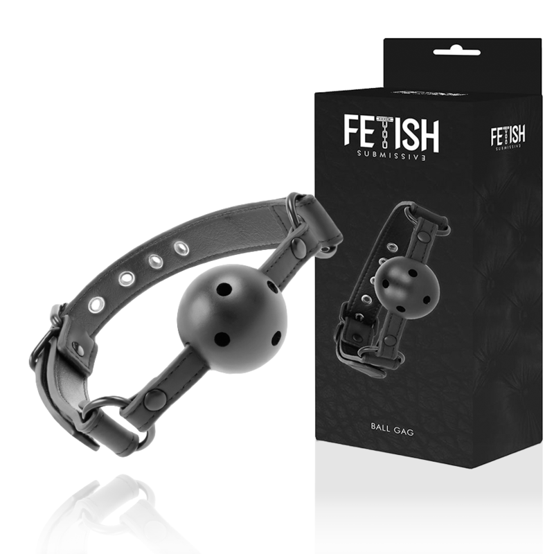 FETISH SUBMISSIVE ball gag with packaging - BDSM restraint accessory