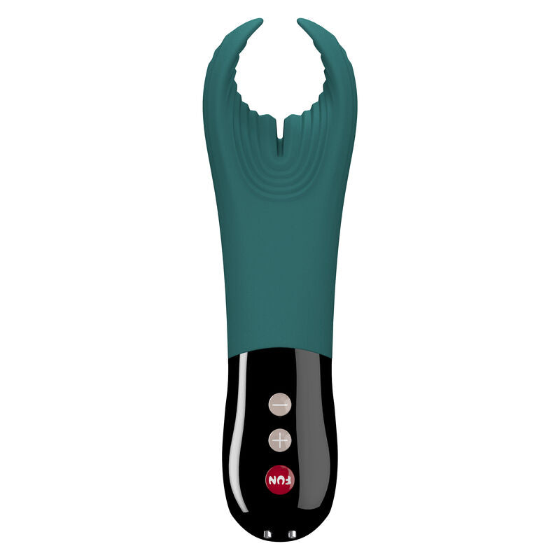 FUN FACTORY MANTA – Luxury Vibrating Stroker for Men in Deep Blue & Black