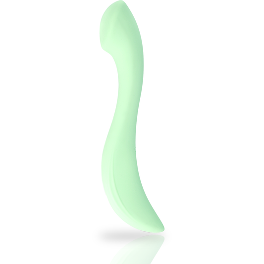Ergonomic handle and elegant shape of MIA DEVON vibrator – Juguito