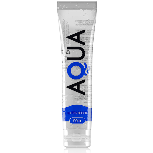 AQUA QUALITY – Water-Based Lubricant 100 ml for Smooth, Silky Play