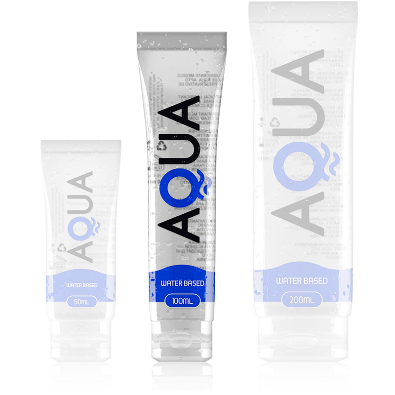 AQUA QUALITY – Water-Based Lubricant 100 ml for Smooth, Silky Play