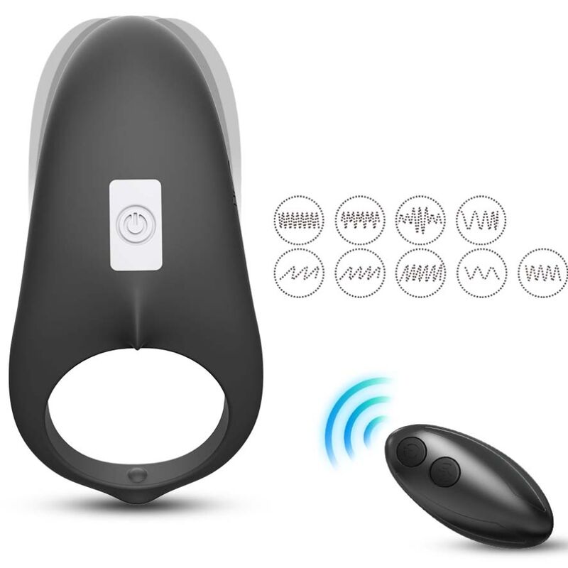 ARMONY SHARK – Vibrating Couples Ring with Remote Control