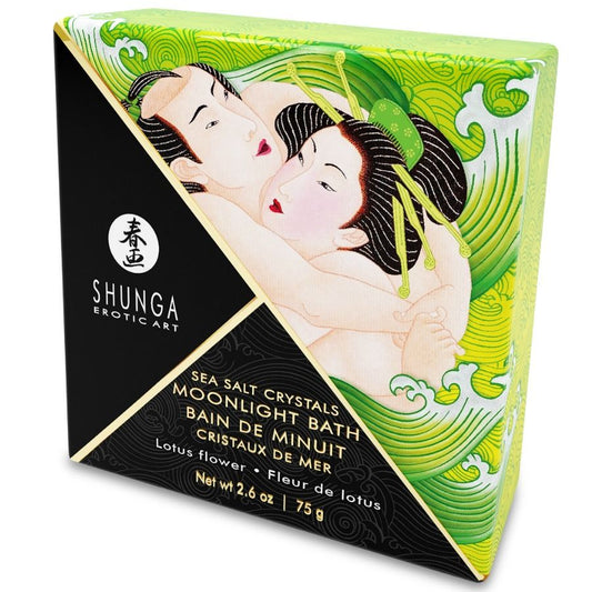 SHUNGA – Aromatic Lotus Bath Salts 75 g. Soothing Seduction in Every Soak
