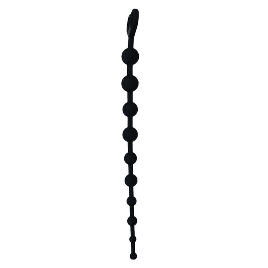 INTENSE JAIDEN – Black Anal Beads for Tantalizing Backdoor Tease & Release