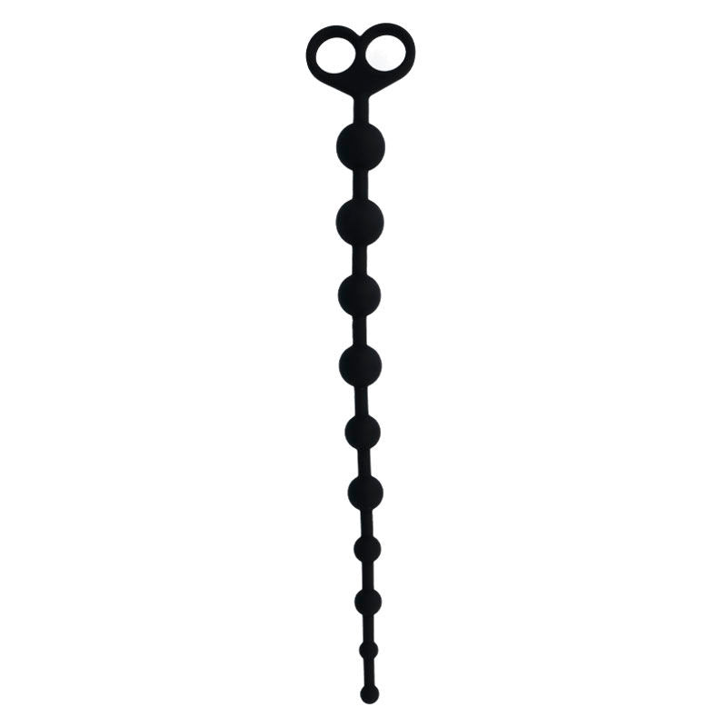 INTENSE JAIDEN – Black Anal Beads for Tantalizing Backdoor Tease & Release