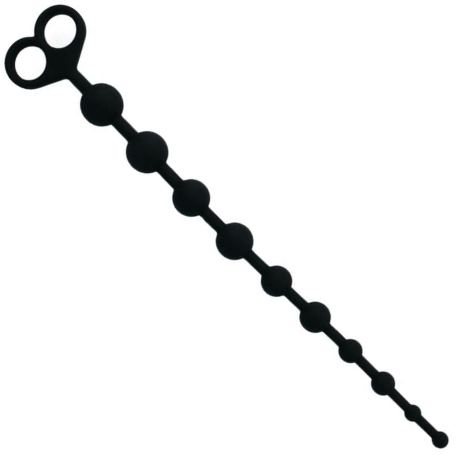 INTENSE JAIDEN – Black Anal Beads for Tantalizing Backdoor Tease & Release
