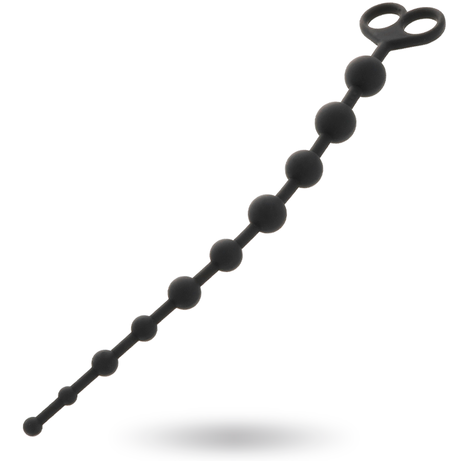 INTENSE JAIDEN – Black Anal Beads for Tantalizing Backdoor Tease & Release