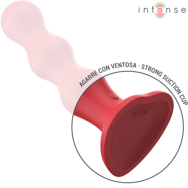 Close-up of INTENSE Cody’s strong suction base for hands-free fun – Juguito
